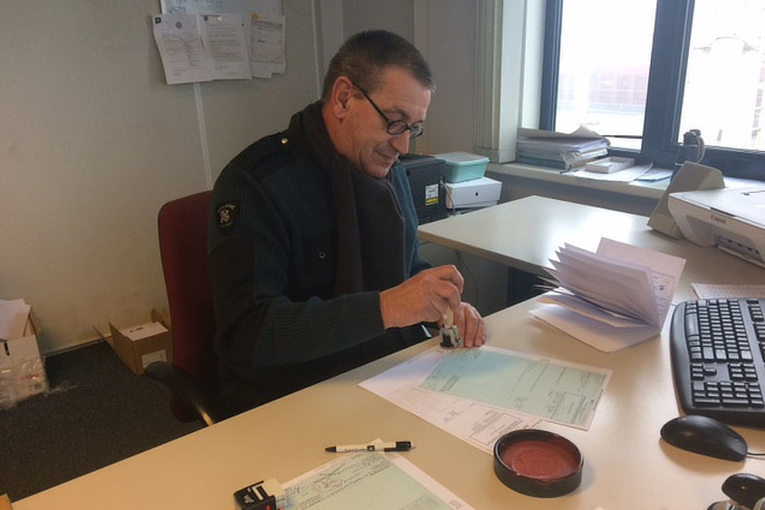 douaneagent bij Nesta Shipping